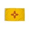 Durawavez Nylon Outdoor Flag with Heading & Grommets, New Mexico, 3ft x 5ft